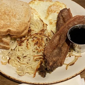 Good Times Cafe - Farmhouse Pork Belly and Eggs - American Near Me - Cabazon, California