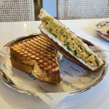 Swadesi Cafe - chicken tikka toastie - Bakeries Near Me - Chicago, Illinois Swadesi Cafe - chicken tikka toastie - Bakeries Near Me - Chicago, Illinois