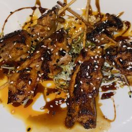 Honey Garlic Chicken Skewers Honey Garlic Chicken Skewers