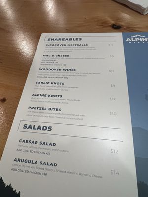 Menu photo 2 Alpine Pizza Lincoln, NH Menu photo 2 Alpine Pizza Lincoln, NH