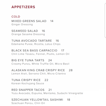 BondST - truffle oil included in price of tuna tarts! - Japanese Near Me - New York, New York BondST - truffle oil included in price of tuna tarts! - Japanese Near Me - New York, New York