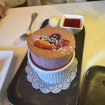 Union League - Mixed berry soufflé - French Near Me - New Haven, Connecticut Union League - Mixed berry soufflé - French Near Me - New Haven, Connecticut