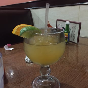 El Vaquero - Sorry for taking this picture after I stated sipping. It's a super tasty house margarita on the rocks with salt. - Mexican Near Me - Locust, North Carolina El Vaquero - Sorry for taking this picture after I stated sipping. It's a super tasty house margarita on the rocks with salt. - Mexican Near Me - Locust, North Carolina
