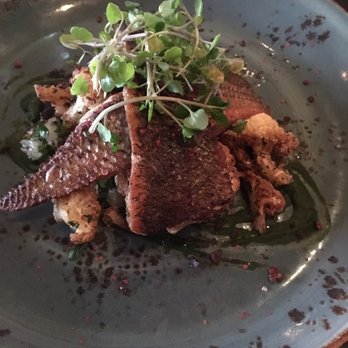 The Farm - Striped bass - New American Near Me - Park City, Utah The Farm - Striped bass - New American Near Me - Park City, Utah