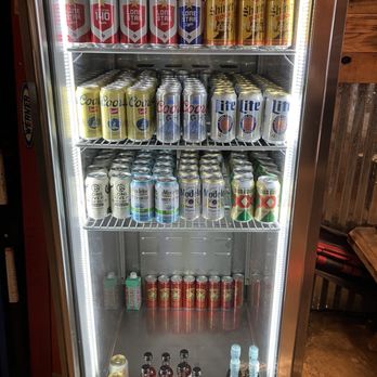 Strouderosa BBQ - Cans of beer - Barbeque Near Me - Dallas, Texas