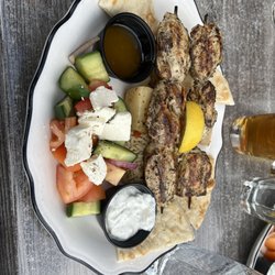 Karouzos Steakhouse - Chicken souvlaki