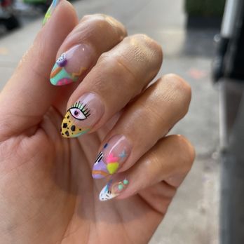 Primp & Polish - Absolute masterpiece here. I couldn't stop looking down at my nails and smiling. - Nail Salons Near Me - Brooklyn, New York Primp & Polish - Absolute masterpiece here. I couldn't stop looking down at my nails and smiling. - Nail Salons Near Me - Brooklyn, New York