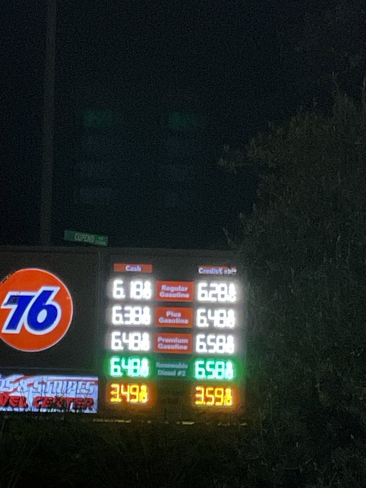 STARS AND STRIPES GAS STATION Updated October 2024 1315 E 4th St