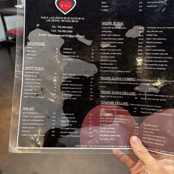Sushi Love - Menu - Sushi Bars Near Me - Las Vegas, Nevada Sushi Love - Menu - Sushi Bars Near Me - Las Vegas, Nevada