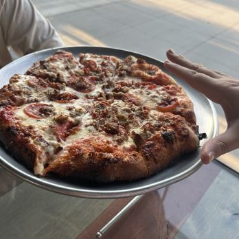 Rickety Cricket Brewing - $30 Carnivore pizza. Delicious, but wildly overpriced for the size - Pizza Near Me - Kingman, Arizona Rickety Cricket Brewing - $30 Carnivore pizza. Delicious, but wildly overpriced for the size - Pizza Near Me - Kingman, Arizona