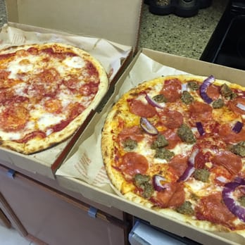 Blaze Pizza - Plain cheese ($5) and meat eater ($7.95). Very good. Not greasy. Thin, crispy, foldable and full - Salad Near Me - Jacksonville, Florida