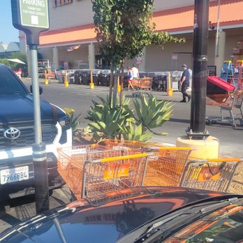 The Home Depot - 3 carts in Veteran parking spot. - Hardware Stores Near Me - North Hollywood, California The Home Depot - 3 carts in Veteran parking spot. - Hardware Stores Near Me - North Hollywood, California