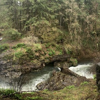 Moulton Falls Regional Park - Pano view of Yacolt - Hiking Near Me - Yacolt, Washington