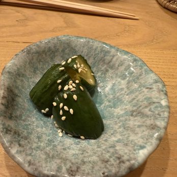 Tsuke Edomae - 9. Cucumbers - Sushi Bars Near Me - Austin, Texas