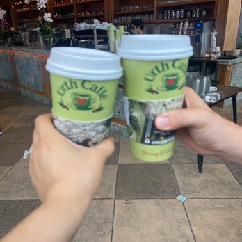 Urth Caffé - Orange - Spanish Latté - Coffee & Tea Near Me - Orange, California
