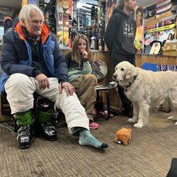 Buzz's Boards - It's rare to find the owner helping. Buzz is the best and Doug helped us out. Skis were perfect and it's the best price in Vail.