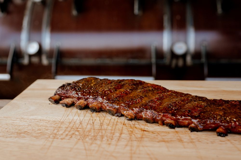 Food from Golden Boy Barbecue