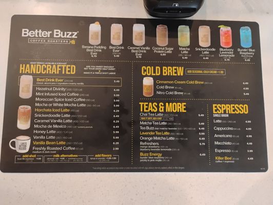 Menu photo 1 Better Buzz Coffee Gilbert Gilbert, AZ