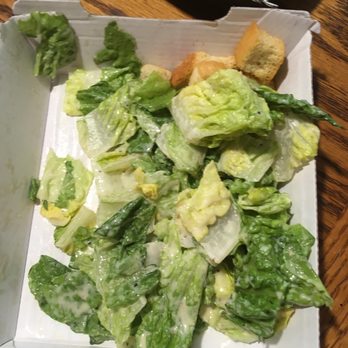 Buffalo Wild Wings - Caesar salad take out was a hot mess. Small Portion, DGAF bad presentation. - Chicken Wings Near Me - Menifee, California Buffalo Wild Wings - Caesar salad take out was a hot mess. Small Portion, DGAF bad presentation. - Chicken Wings Near Me - Menifee, California