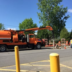 Plumbing Today - Repair of 8" water line & 6" sewer line cleanouts for a commercial plaza in Latham NY Great Job Rob, Rich & Matt! Plumbing today Inc.