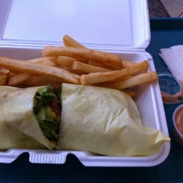 Cajun Chicken Wrap