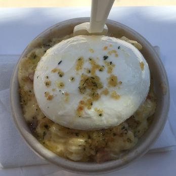 Murray's Mac & Cheese - Carbonara Mac with Burrata Ball - Sandwiches Near Me - New York, New York