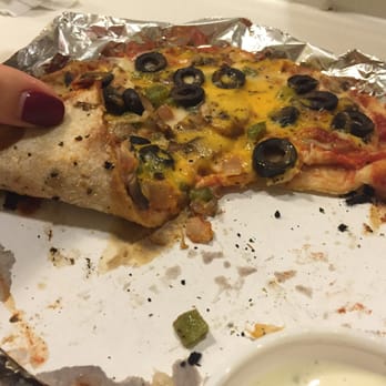 Monical's Pizza - I could of gotten better quality from frozen pizza. It comes on a white cardboard and is literally on a flatbread not pizza dough? - Pizza Near Me - Champaign, Illinois
