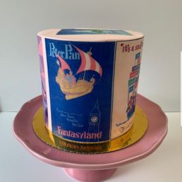 Custom Fantasyland Cake Custom Fantasyland Cake