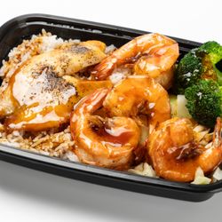 Teavoli Boba - Grilled Seafood with Broccoli Rice