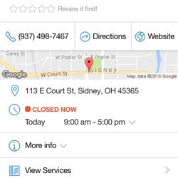 Downtown Barber Shop - Hours apear to be 9:00-5:00