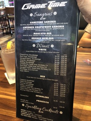 Menu photo 5 GameTime Ocoee, FL