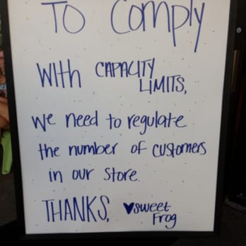 sweetFrog Premium Frozen Yogurt - a sign that says to candy with candy limits - Ice Cream & Frozen Yogurt Near Me - Stow, Ohio sweetFrog Premium Frozen Yogurt - a sign that says to candy with candy limits - Ice Cream & Frozen Yogurt Near Me - Stow, Ohio