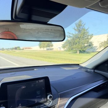 Enterprise Rent-A-Car - This is the cleanliness of the 3rd car. Business is ran absolutely horrible. - Car Rental Near Me - Kokomo, Indiana