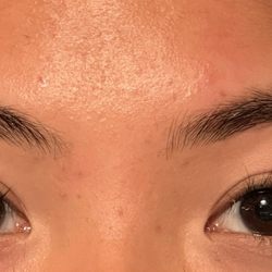 Amar's Threading Studio - Eyebrows shaped to subtle arch