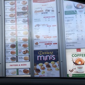 Krispy Kreme - Price def went up from the other Yelp reviews photos. $17 for a dozen is wildddddd - Donuts Near Me - East Rutherford, New Jersey