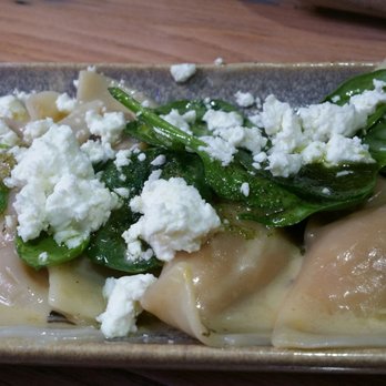 Moku Kitchen - Roasted squash Ravioli - Cocktail Bars Near Me - Honolulu, Hawaii