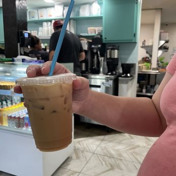 Dulce  Dough Bakery - Iced Caramel Coffee - Bakeries Near Me - St. Simons Island, Georgia