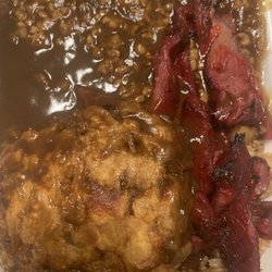 Liu's Garden - #5 with egg foo young and spareribs