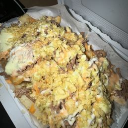 Salchipapas (No Salchicha) with steak Salchipapas (No Salchicha) with steak