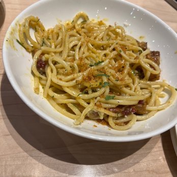Grassa - Carbonara...way under cooked! - Salad Near Me - Vancouver, Washington