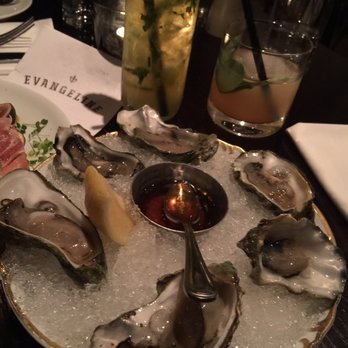 Evangeline - Fresh oysters on the half shell - Cajun/Creole Near Me - Calistoga, California