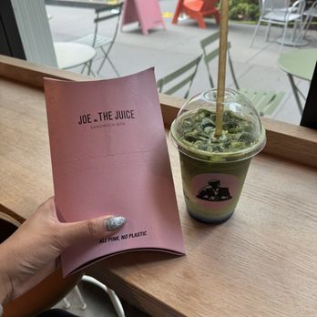 JOE & THE JUICE - Tunacado and an iced blueberry matcha latte - Coffee & Tea Near Me - Seattle, Washington JOE & THE JUICE - Tunacado and an iced blueberry matcha latte - Coffee & Tea Near Me - Seattle, Washington