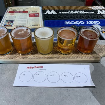 FlyBoy Brewery & Pub - Taster flight - Pubs Near Me - Tigard, Oregon FlyBoy Brewery & Pub - Taster flight - Pubs Near Me - Tigard, Oregon