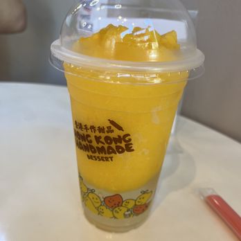 Hui Lau Shan - D5. Mango and Mango Jelly in Mango Juice - Desserts Near Me - Berkeley, California