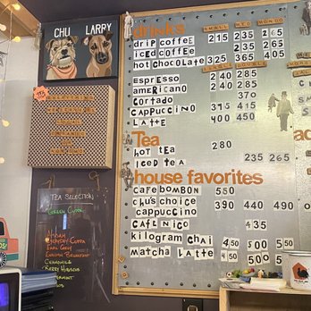 Dog Bar Jim - menu - Coffee & Tea Near Me - Brunswick, Maine