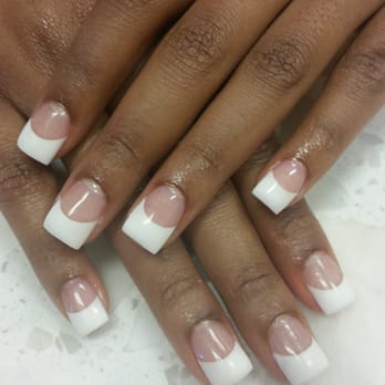 Bombshell Nail & Spa - Perfect pink and clear by peter - Nail Salons Near Me - Las Vegas, Nevada