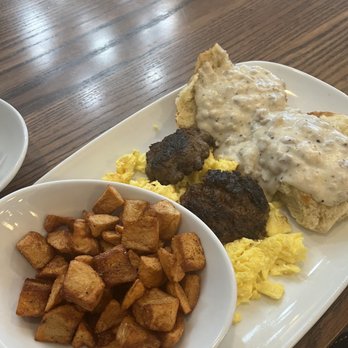 Another Broken Egg Cafe - Biscuits and gravy's could feed two!! - Breakfast & Brunch Near Me - Panama City Beach, Florida Another Broken Egg Cafe - Biscuits and gravy's could feed two!! - Breakfast & Brunch Near Me - Panama City Beach, Florida