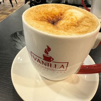 Vanilla Espresso French Café - Pumpkin Latte - Breakfast & Brunch Near Me - Miami Lakes, Florida