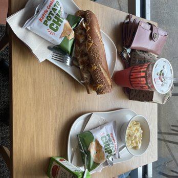 Panera Bread - Buffalo chicken baguette melt, cranberry charged lemonade, kids apple juice, kids Mac n cheese and chips - Sandwiches Near Me - Orchard Park, New York