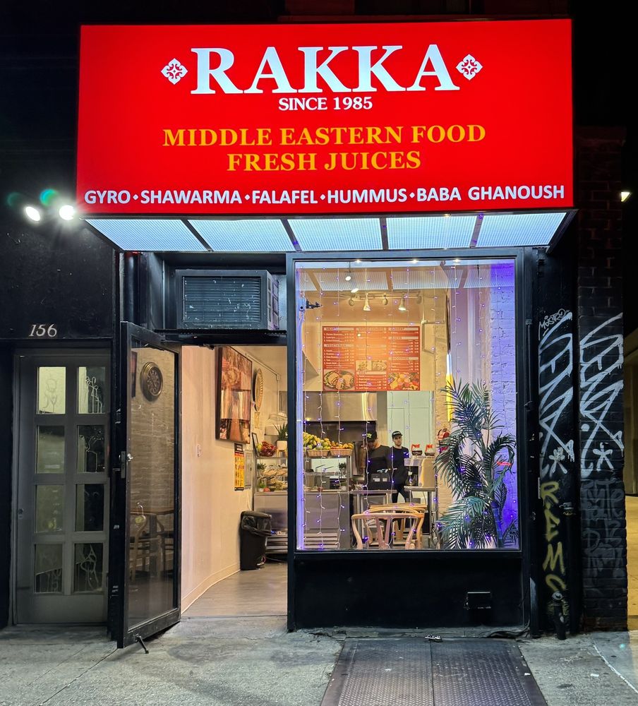 CAFE RAKKA 156 1st Ave, New York, New York Juice Bars & Smoothies